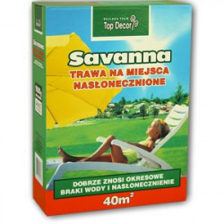Top Decor nasiona traw Trawa mieszanka SAVANNA na miejsca słoneczne 1.0kg TD9815