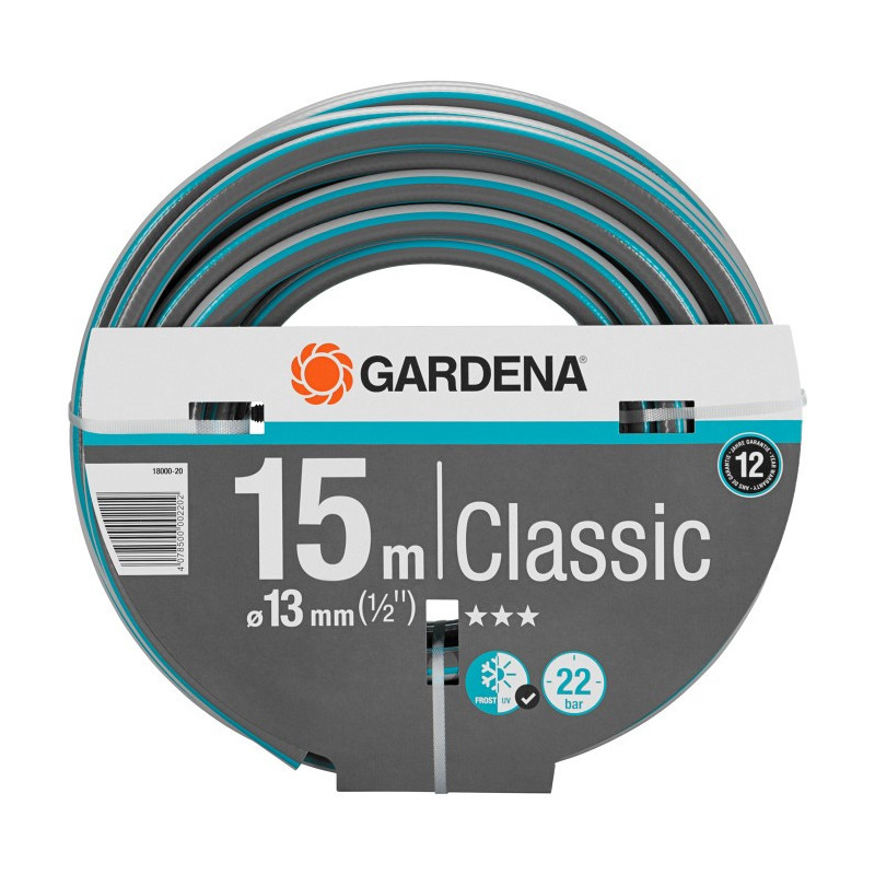 Gardena Wąż ogrodowy Classic 12cal 15 m 1800020 GA18000