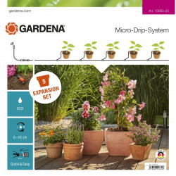 Gardena MicroDripSystem zestaw do rozbudowy nawadniania roślin doniczkowych 1300520 GA13005