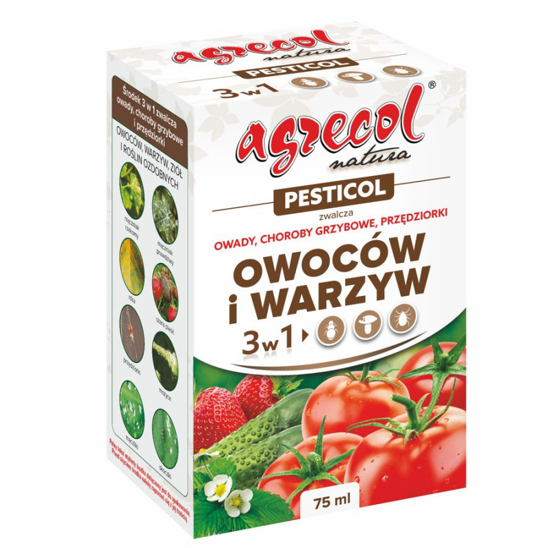 Agrecol Pesticol 75ml owady choroby grzybowe przędziorki OA2392