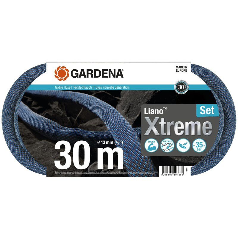 Gardena Wąż tekstylny Liano Xtreme 30m zest. 1847720 GA18477