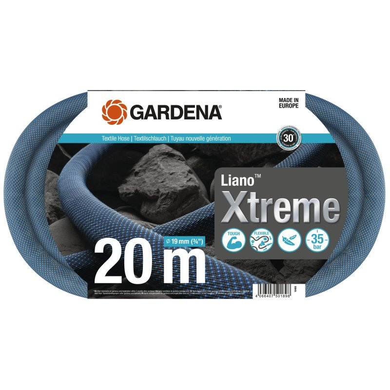 Gardena Wąż tekstylny Liano Xtreme 20m 34cal 1848020 GA18480