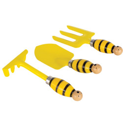Zestaw narzędzi ogrodowych dla dzieci pszczółka