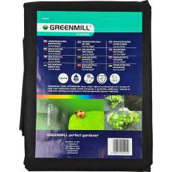 Greenmill Classic Agrowłóknina czarna 1.6x5m 50gm2 antychwastowa GR1014