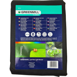 Greenmill Classic Agrowłóknina czarna 1.6x10m 50gm2 antychwastowa GR1015